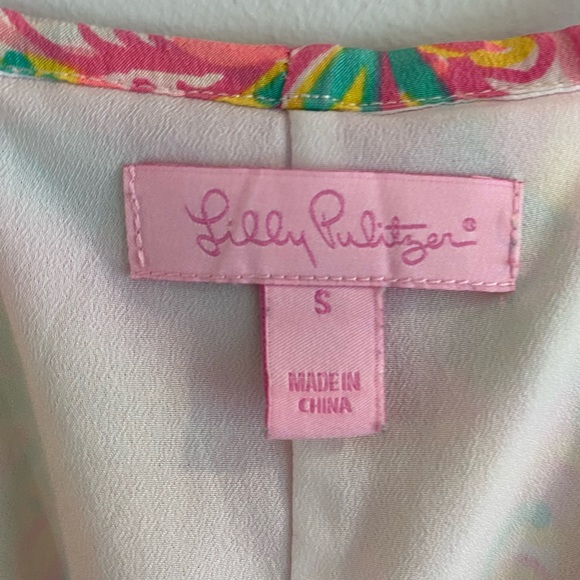 Lilly Pulitzer, Small, White and Pink Dress - Picture 2 of 8
